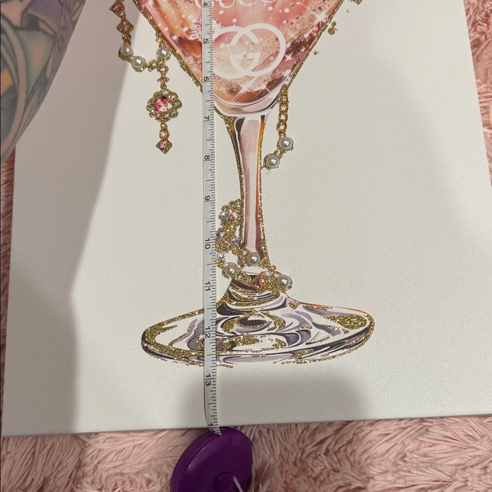 Luxury Inspired Canvas Painting